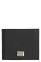 Load image into Gallery viewer, Leather flap-over wallet
