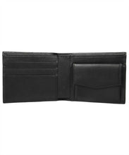 Load image into Gallery viewer, Leather flap-over wallet
