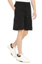 Load image into Gallery viewer, Cotton cargo bermuda shorts
