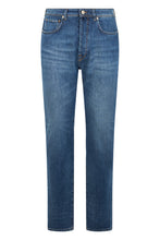 Load image into Gallery viewer, Straight jeans in elastic cotton
