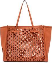 Load image into Gallery viewer, Marcella smooth leather tote bag
