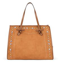 Load image into Gallery viewer, Marcella leather bag with studs
