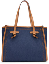 Load image into Gallery viewer, Bag Marcella in denim and leather
