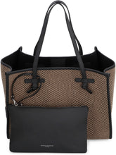 Load image into Gallery viewer, Marcella Herringbone fabric tote
