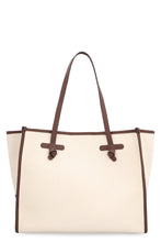 Load image into Gallery viewer, Marcella Herringbone fabric tote
