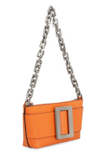 Load image into Gallery viewer, Buckle Pouchette leather mini bag
