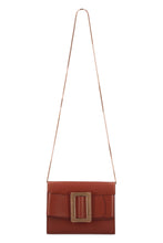 Load image into Gallery viewer, Leather Buckle Travel Case with strap
