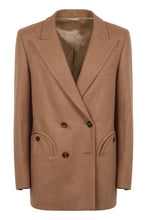 Load image into Gallery viewer, Wool-cashmere blend blazer
