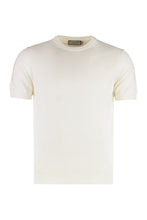 Load image into Gallery viewer, Cotton short sleeve sweater
