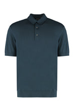 Load image into Gallery viewer, Knitted cotton polo shirt
