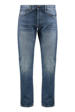 Load image into Gallery viewer, 5-pocket straight-leg jeans
