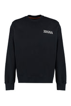 Load image into Gallery viewer, Cotton crew-neck sweatshirt

