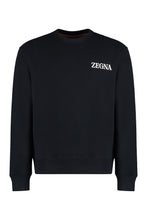 Load image into Gallery viewer, Cotton crew-neck sweatshirt
