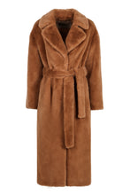 Load image into Gallery viewer, Faux fur coat
