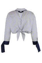 Load image into Gallery viewer, Striped cotton shirt
