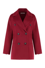 Load image into Gallery viewer, Caban virgin wool coat
