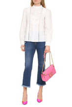Load image into Gallery viewer, Calca cotton and lace blouse
