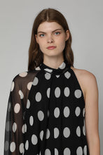 Load image into Gallery viewer, Carella polka-dot silk blouse
