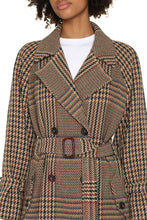 Load image into Gallery viewer, Cartone belted double-breasted coat
