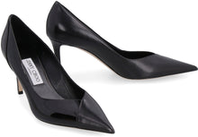 Load image into Gallery viewer, Cass 75 patent leather pointy-toe pumps

