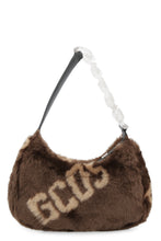 Load image into Gallery viewer, Faux fur Hobo bag
