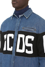Load image into Gallery viewer, Logo detail denim shirt
