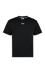 Load image into Gallery viewer, Cotton crew-neck T-shirt
