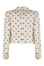 Load image into Gallery viewer, Shantung jacket with Pludepois prin
