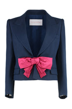 Load image into Gallery viewer, Short jacket with applied bow
