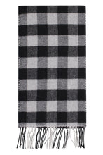 Load image into Gallery viewer, Buffalo checked wool scarf
