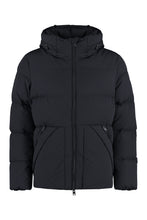Load image into Gallery viewer, Sierra Supreme hooded nylon down jacket
