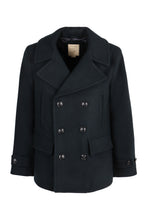 Load image into Gallery viewer, Wool blend peacoat
