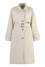 Load image into Gallery viewer, Techno fabric trench coat
