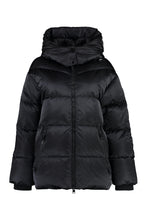 Load image into Gallery viewer, Hooded nylon down jacket
