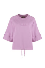 Load image into Gallery viewer, Logo detail cotton sweatshirt
