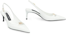 Load image into Gallery viewer, Lollo Leather slingback pumps
