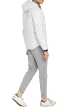 Load image into Gallery viewer, Lodge hooded full-zip down jacket
