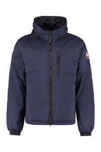 Load image into Gallery viewer, Lodge hooded full-zip down jacket
