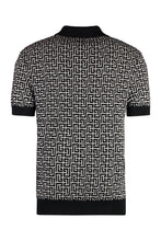 Load image into Gallery viewer, Jacquard knit polo shirt
