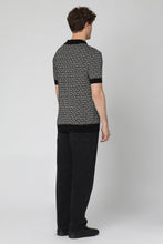 Load image into Gallery viewer, Jacquard knit polo shirt
