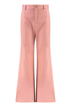 Load image into Gallery viewer, High-waist wide-leg trousers

