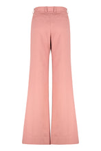Load image into Gallery viewer, High-waist wide-leg trousers
