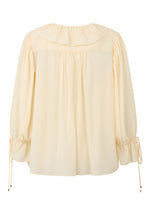 Load image into Gallery viewer, Silk Blouse with V-neck
