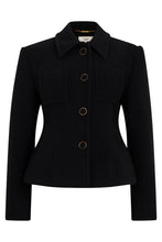 Load image into Gallery viewer, Jacket with classic collar and buttons
