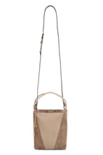 Load image into Gallery viewer, Tote bag Chloé Spin small in burgundy leather and suede
