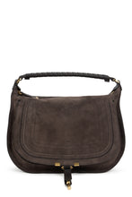 Load image into Gallery viewer, Shoulder bag Marcie in suede leather
