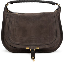 Load image into Gallery viewer, Shoulder bag Marcie in suede leather

