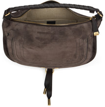 Load image into Gallery viewer, Shoulder bag Marcie in suede leather
