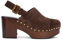 Load image into Gallery viewer, Clogs with studs and platform
