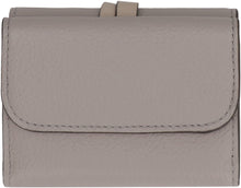 Load image into Gallery viewer, mini Alphabet leather tri-fold wallet
